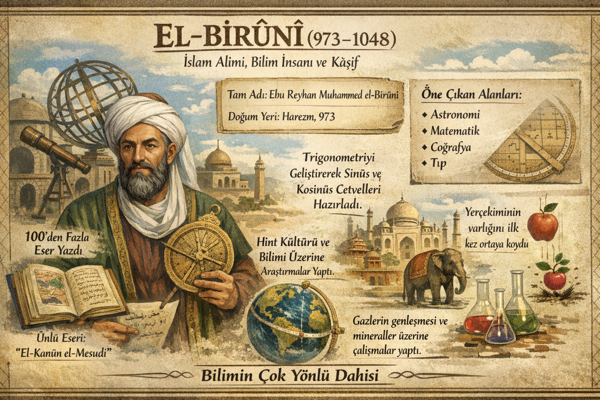El-Birûnî: Bilim ve Keşiflerin Işığında